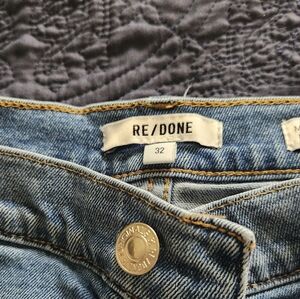 Re/Done jeans sz 32